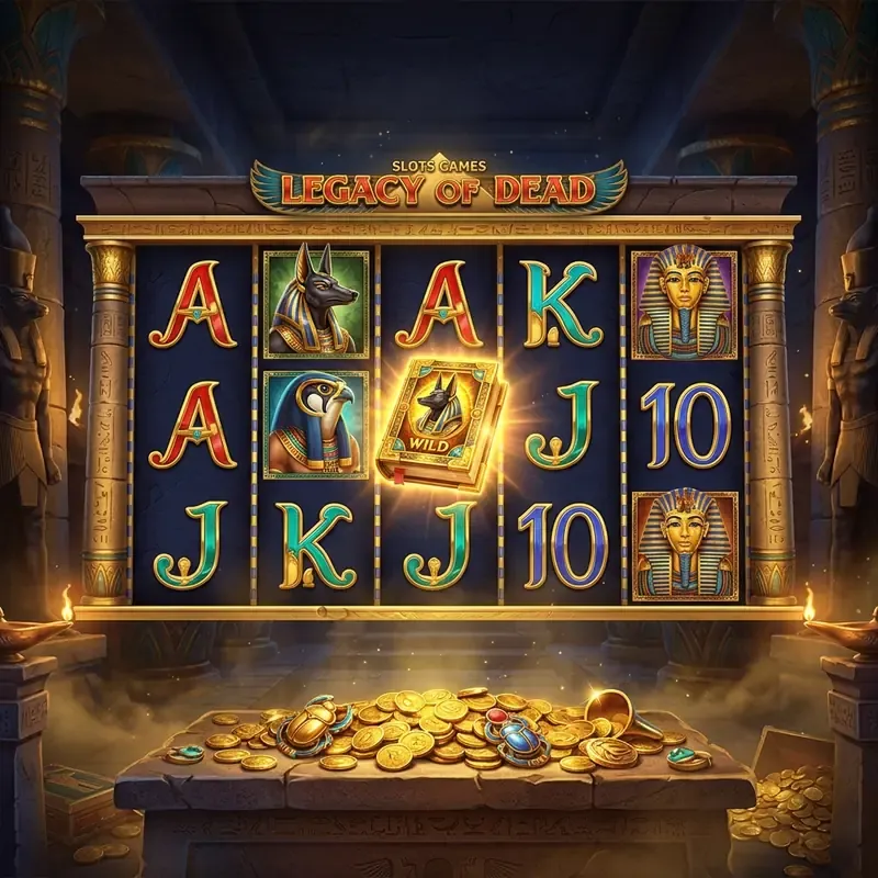 Legacy of Dead slot demo, free