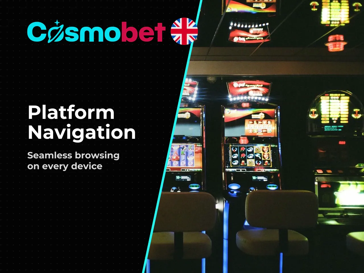 Website Navigation and Mobile Compatibility. Cosmobet's