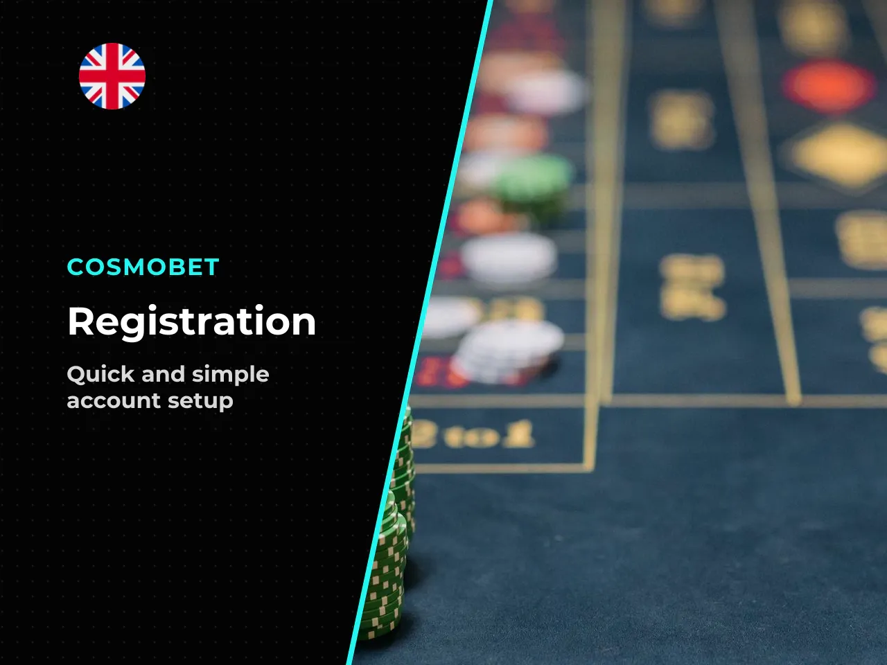 Sign up, first deposit and bonus