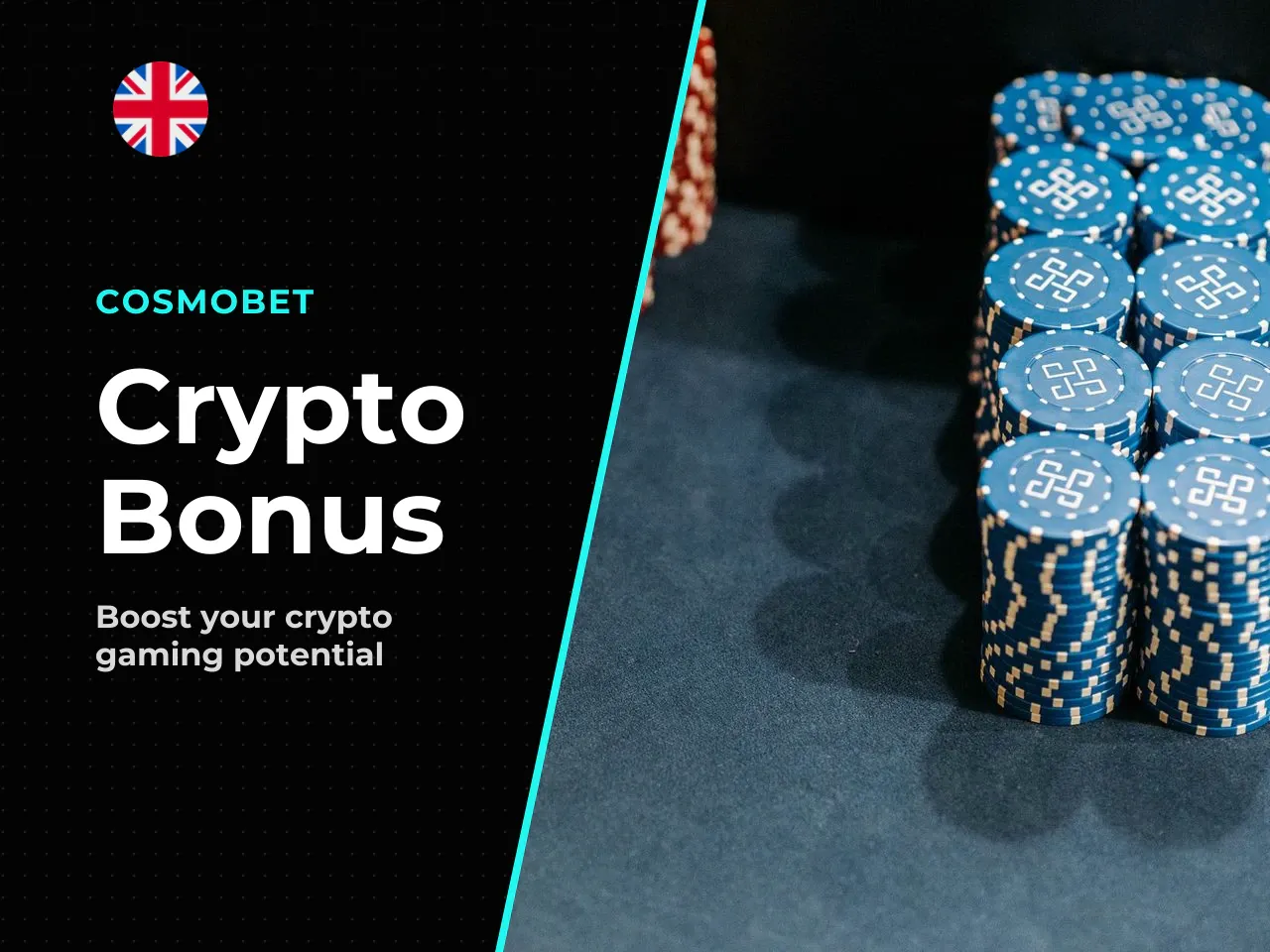 The crypto welcome bonus works differently