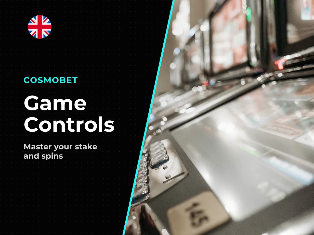 From choosing stake to starting spins